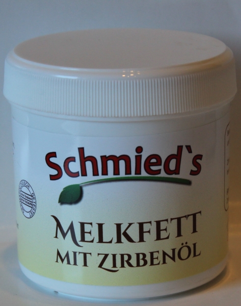 Schmied´s Melkfett mit Zirbenöl 200ml